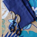 Ver imagem 4 de Kit Jogo Americano 4 Lugares Mesa Posta Cor Flores a 45x36cm