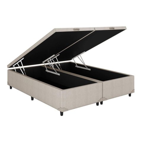 Cama Box Baú King Universal Courano Clean (186x198x35) - Costa Rica