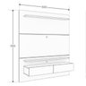 Painel Home Suspenso para TV até 60 Polegadas Fabuloso - 3