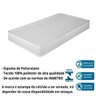 Cama Infantil Beliche Magia para Crianças Quarto Grade Proteção Escada com 2 Colchões Cor Branco - 5