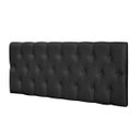 Ver imagem 2 de Painel Cabeceira Paris Casal Para Cama Box 1,38 Suede Preto