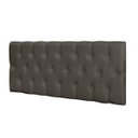 Ver imagem 2 de Painel Cabeceira Paris Queen Para Cama Box 1,58 Suede Marrom