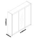 Ver imagem 5 de Guarda-Roupa Royale 3 Portas com Espelho