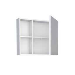 Espelho para Banheiro em Aço Ameixa Branca - Cozimax - 2