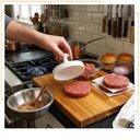 Ver imagem 4 de Molde Hamburguer Forma Manual Modelador Carne Prensa Burguer 170g Hamburgueira Caseiro Artesanal Ame