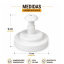 Ver imagem 6 de Molde Hamburguer Forma Manual Modelador Carne Prensa Burguer 170g Hamburgueira Caseiro Artesanal Ame