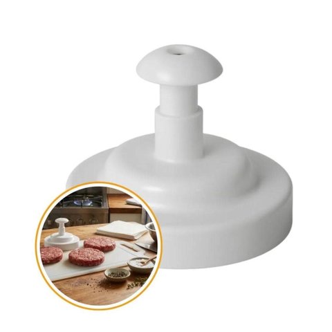 Molde Hamburguer Forma Manual Modelador Carne Prensa Burguer 170g Hamburgueira Caseiro Artesanal Ame
