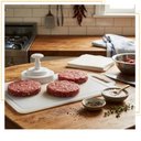 Ver imagem 2 de Molde Hamburguer Forma Manual Modelador Carne Prensa Burguer 170g Hamburgueira Caseiro Artesanal Ame
