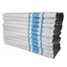 Kit 10 Pano de Prato Atoalhado Para Cozinha Felpudo Malta 45x70cm 370g/m² 100% Algodão - 1