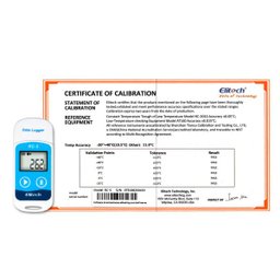 Datalogger de Temperatura (-30 a 70°c) com Certificado - 7
