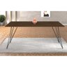 Mesa de Jantar Trama Plus Base Preto com Tampo Amêndoa 150x90 - New Green - 2