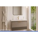 Ver imagem 7 de Gabinete Banheiro Suspenso Paraty c/Cuba 80cm Platina MGM