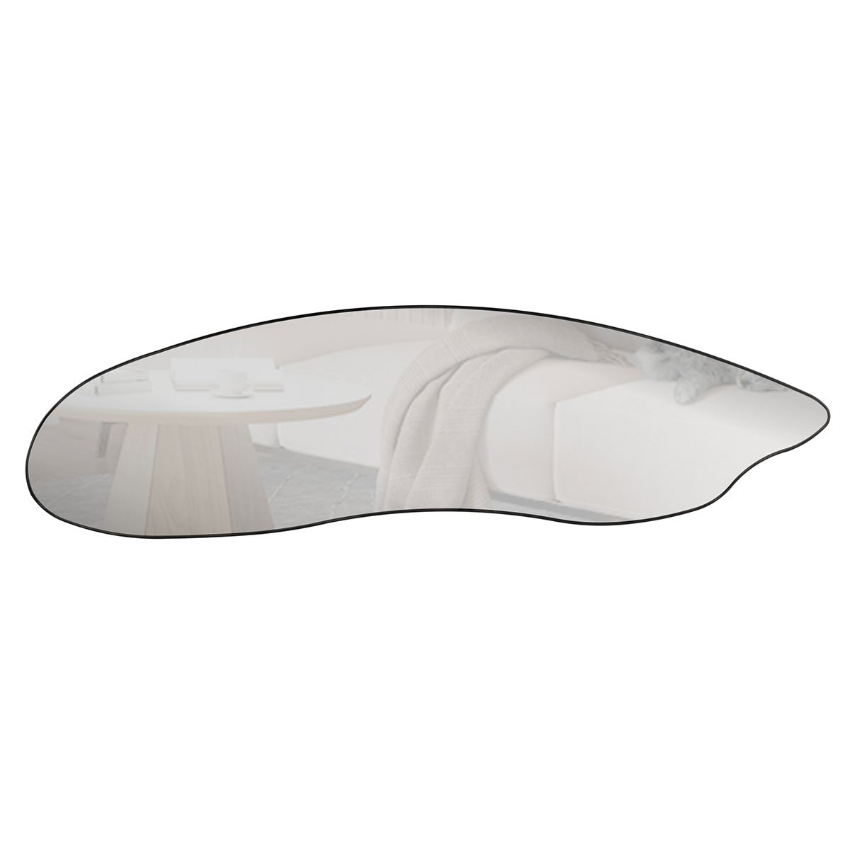 Espelho Decorativo Orgânico 119 X 34 Cm Es18 Pf Dalla Costa - 2