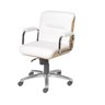 Cadeira de Escritório Lavoro Baixa Branca - 1