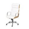 Cadeira de Escritório Lavoro Alta Branca - 1