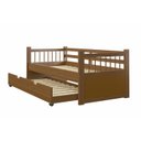 Ver imagem 2 de Bicama de Solteiro de Madeira 600 Kasper - Imbuia