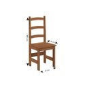 Ver imagem 4 de Conjunto Gourmet Mesa 1,60 com 2 Bancos e 2 Cadeiras Kasper - Chocolate