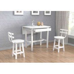 Mesa Super Prática Dobrável - Branca - 4