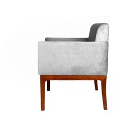Poltrona Slim Straub - Cinza - 2