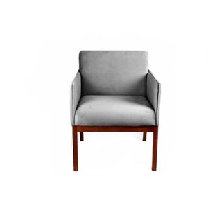 Poltrona Slim Straub - Cinza
