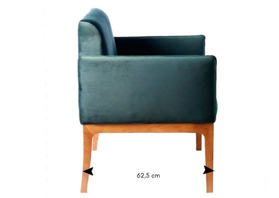 Poltrona Slim Straub - Verde Floresta - 7