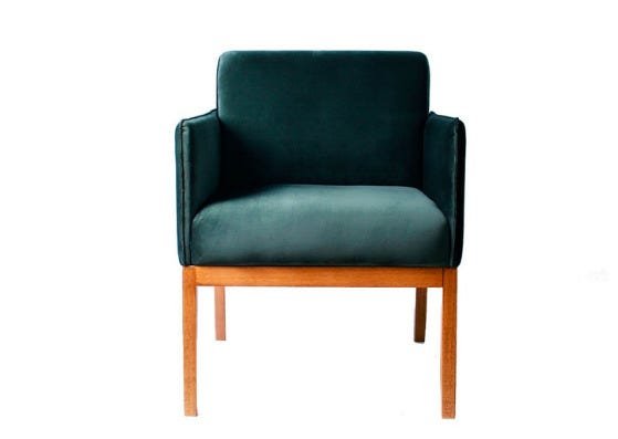 Poltrona Slim Straub - Verde Floresta - 1