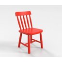 Ver imagem 1 de Cadeira Infantil Espanha Coloridas - Vermelho