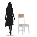 Ver imagem 6 de Conjunto 4 Cadeiras para Sala de Jantar Savana Branco/Mel
