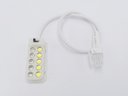 Ver imagem 3 de Luminária 10 Leds Neon e Branco Qx-591d - Qxyun
