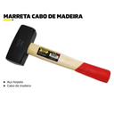Ver imagem 4 de MARRETA COM CABO 1KG REF 5601 FERTAK