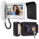 Ver imagem 1 de Kit 1 Vídeo Porteiro Interfone Ivr 1070 Hs + 1 Fechadura Fx1500 Intelbras Ivr1070 Hs Fx 1500