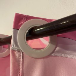 Cortina Infantil Quarto Menina Estrelas 2,60x1,50m Mod01 - 4