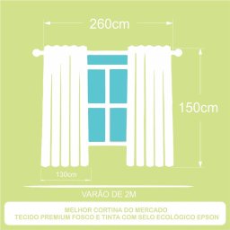 Cortina Infantil Quarto Menina Estrelas 2,60x1,50m Mod01 - 5