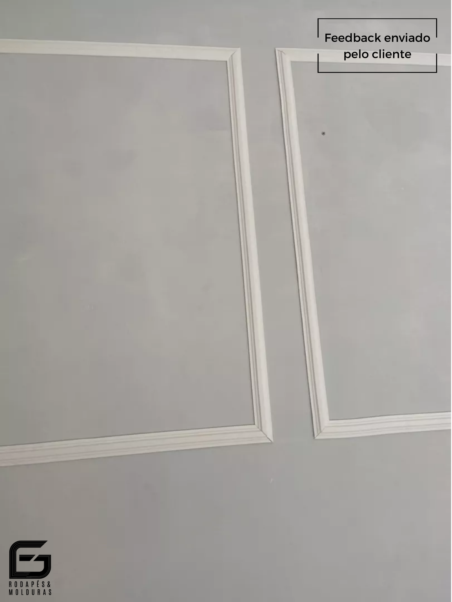 Moldura Boiserie Eva Autocolante Flexível Star 4cmx1cm 5mts - Branco - 4