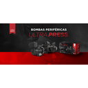 Ver imagem 4 de Bomba D'água Periférica Komeco 1/2 Cv Up30 Rotor Bronze Preta 60hz 110v/220v Irrigação Poço