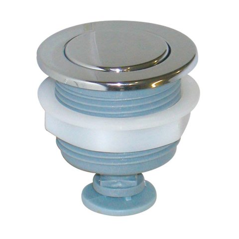 Botão De Tampa Para Caixa Descarga Acoplada Cromado Astra