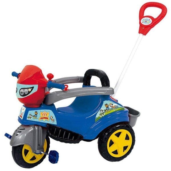 Mami Brinquedos - Promoção Triciclo Infantil Bandeirante Motoka Passeio &  Pedal Rosa