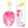 Mascara de Mergulho Snorkel Full Face Suporte Câmera Anti Embaçamentopraia Piscina - 3