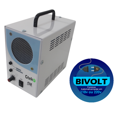 Gerador de Ozônio N202f Bivolt 500mg/h O³ Disinfector