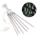 Ver mais imagens de Cascata Chuva de Neve 180 LEDs Natal 6 Tubos Enfeite Natalino Pisca Pisca Iluminaçao Decoraçao