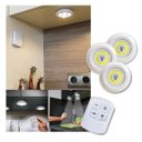 Ver imagem 4 de Kit 3 Lâmpadas Luminária LED Controle sem Fio Spot Remoto 15W