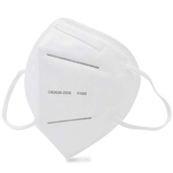 Mascara KN95 Kit 10 uni. Reutilizável Respirador Proteção Profissional PFF2 EPI Respiratoria - 2
