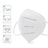 Mascara KN95 Kit 10 uni. Reutilizável Respirador Proteção Profissional PFF2 EPI Respiratoria - 1