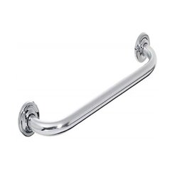 Kit 3 Alças Apoio Banheiro Inox Idoso Cadeirante Deficiente Acessibilidade - 5