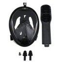 Ver imagem 2 de Mascara de Mergulho Full Face Snorkel Suporte Câmera Anti Embaçamento Praia Piscina