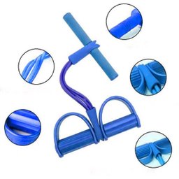 Elastico Extensor Tonificação abdominal Pilates Academia em Casa exercicio Puxe Corda Fit - 3