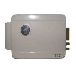 Fechadura Eletronica Portao Trava Eletrica Manual Portas Casa - 1