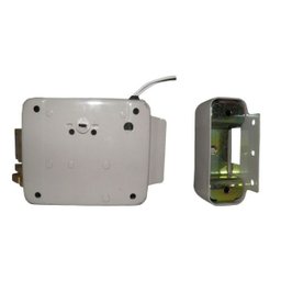 Fechadura Eletronica Portao Trava Eletrica Manual Portas Casa - 2