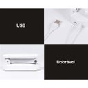 Ver imagem 7 de Luminária de Mesa Touch Dobrável Abajur sem Fio Led Articulada Recarregavel Iluminaçao Lâmpada 3