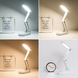 Luminária de Mesa Touch Dobrável Abajur sem Fio Led Articulada Recarregavel Iluminaçao Lâmpada 3 - 12